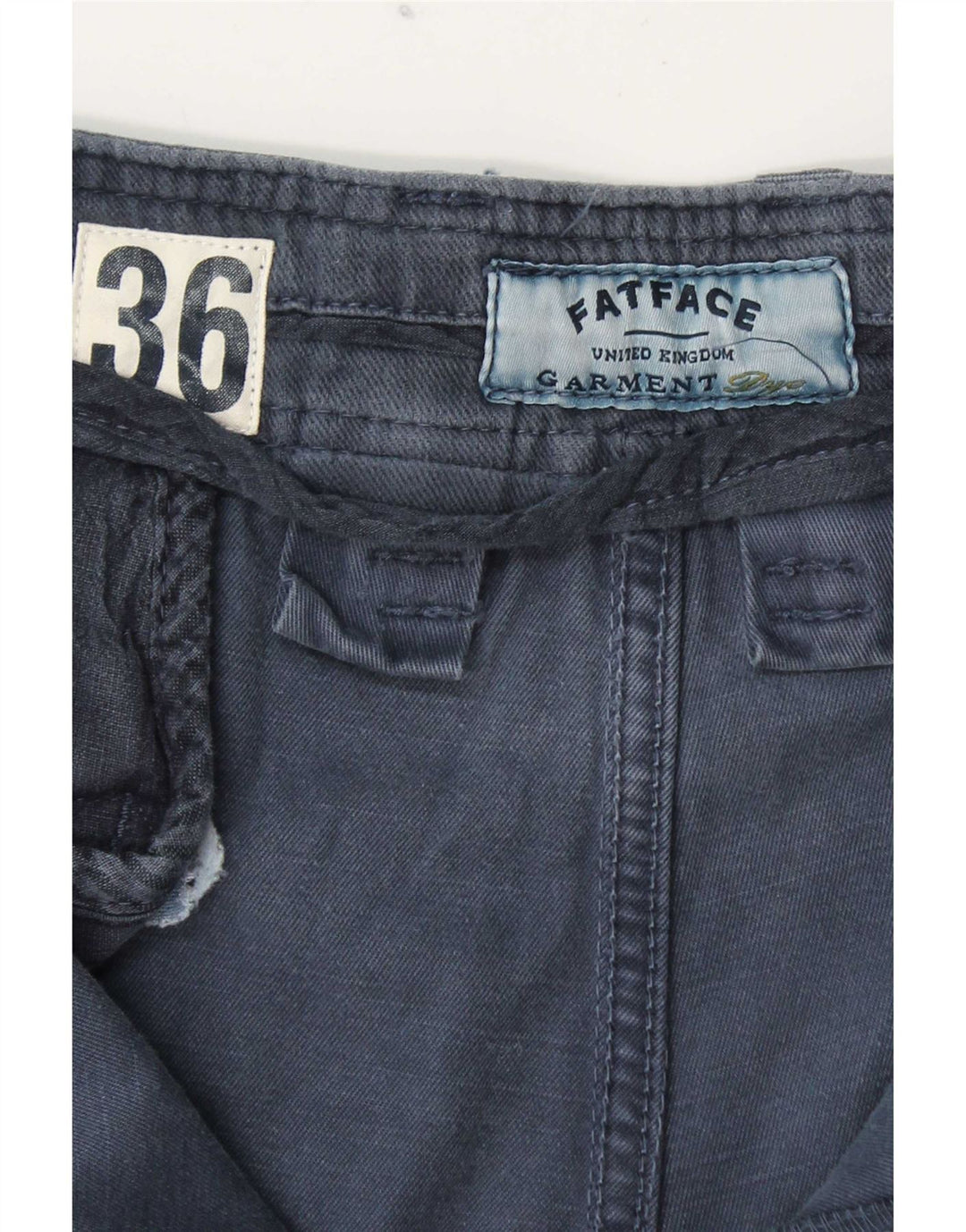Ανδρικό σορτς Chino Face Fat Face W36 Large Navy Blue από βαμβάκι