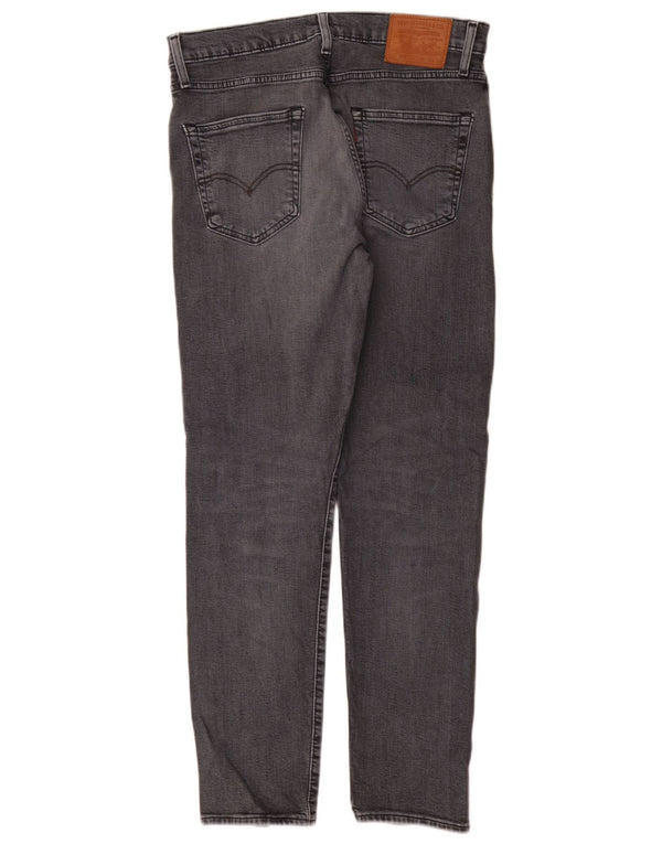Levi's Mens 512 Slim Fit Tapered Jeans W34 L32 Γκρι βαμβακερό