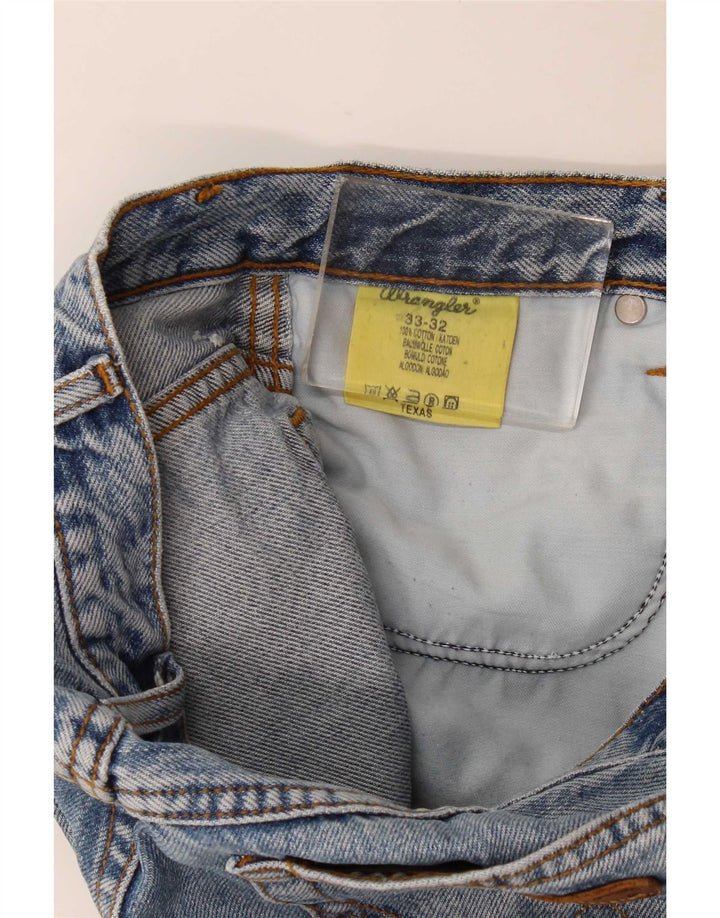Wrangler Ανδρικό Texas Straight Jeans W33 L32 Μπλε βαμβακερό