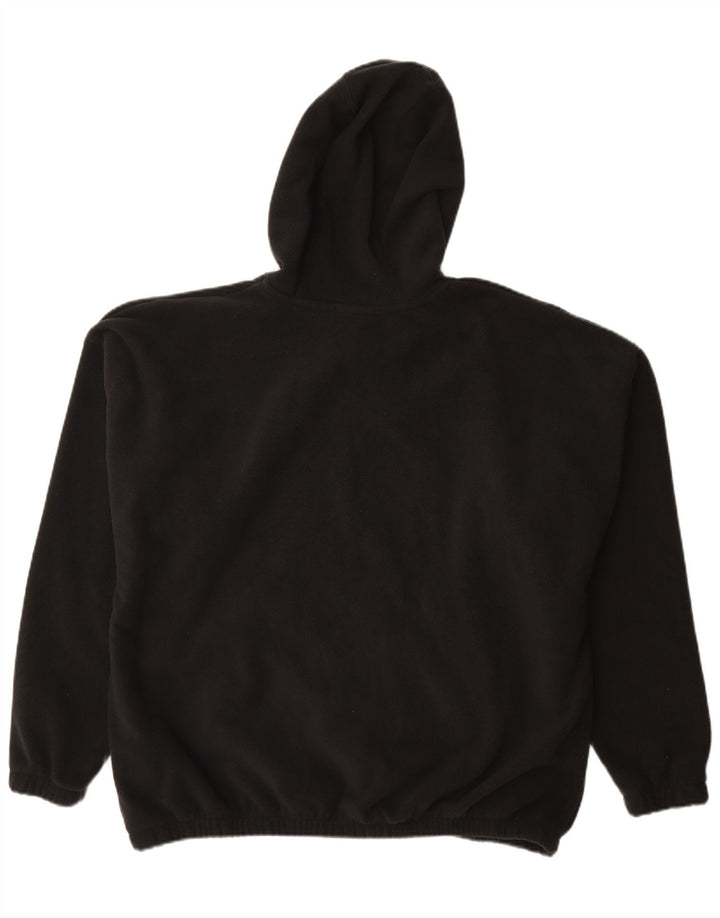 Nike Ανδρική κουκούλα Fleece Jumper Μεγάλος Μαύρος Πολυεστέρας
