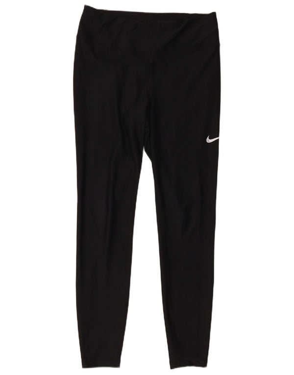 Γυναικείο κολάν Nike Dri Fit UK 14 Μεσαίο μαύρο πολυεστέρα