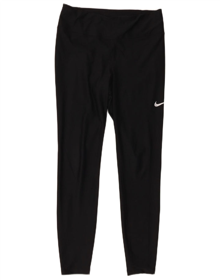 Γυναικείο κολάν Nike Dri Fit UK 14 Μεσαίο μαύρο πολυεστέρα