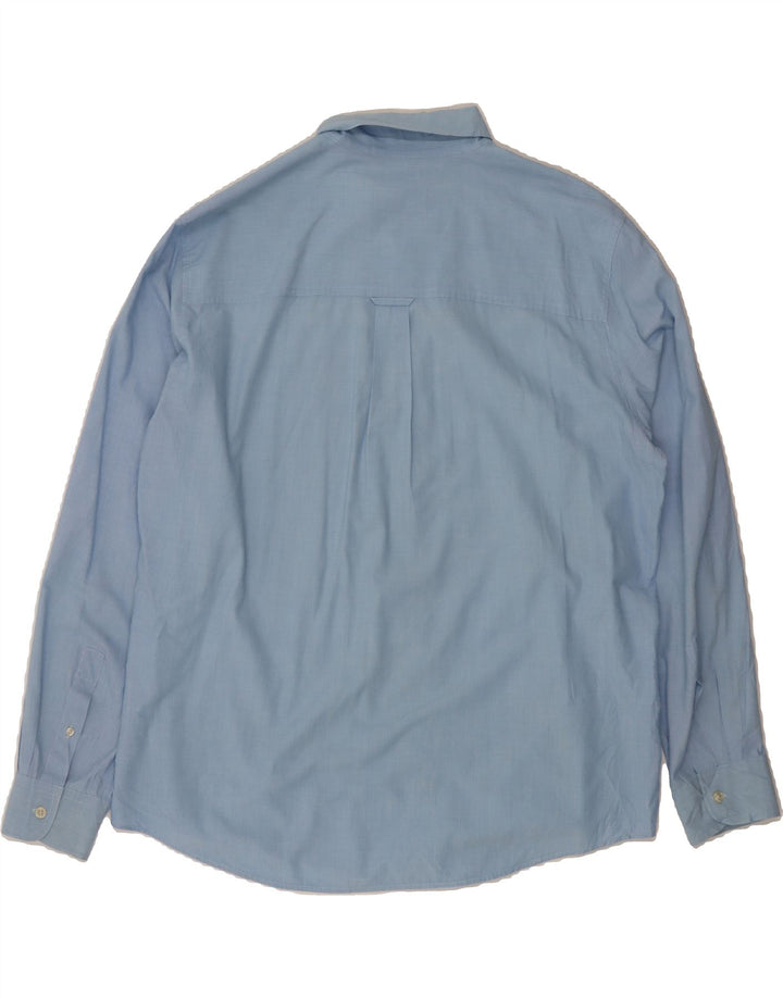 CHAPS Mens Shirt XL Blue Cotton Vintage Chaps and Second-Hand Chaps from Messina Hembry 