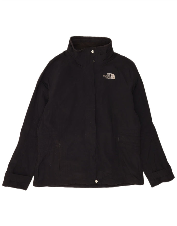 Το North Face γυναικείο μπουφάν βροχής μεγάλου μεγέθους UK 18 XL μαύρο νάιλον