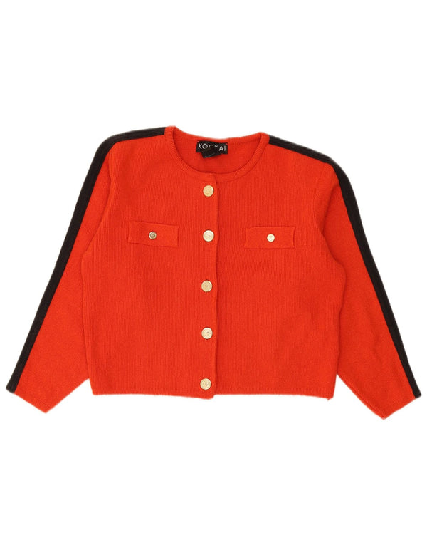 Γυναικείο μπολερό άλτης Kookai UK 14 Medium Red Colourblock