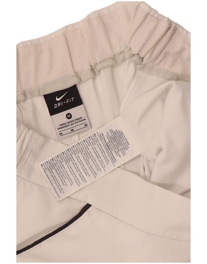 Ανδρικό σορτς Chino Nike Dri Fit, μεσαίο W32, λευκό πολυεστέρα