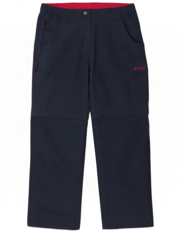 Mountain Warehouse Γυναικεία Παντελόνια Cargo UK 14 Large W34 L29 Navy Blue