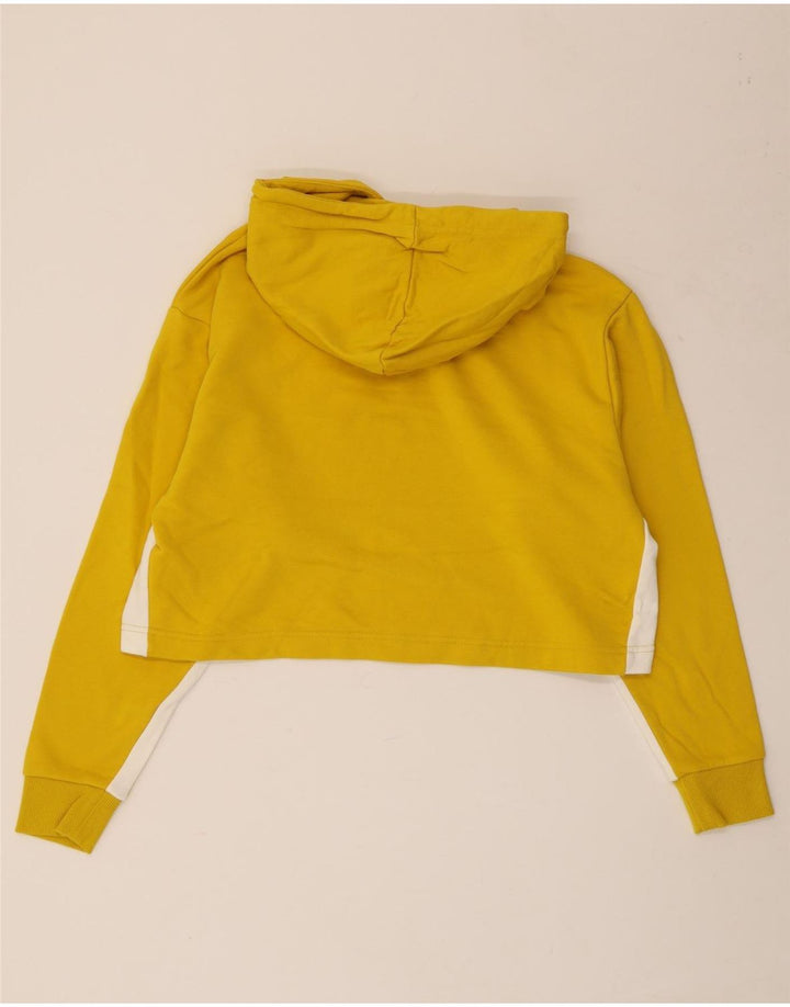 Γυναικεία κουκούλα με κουκούλα PUMA Crop UK 10 Small Yellow Colourblock