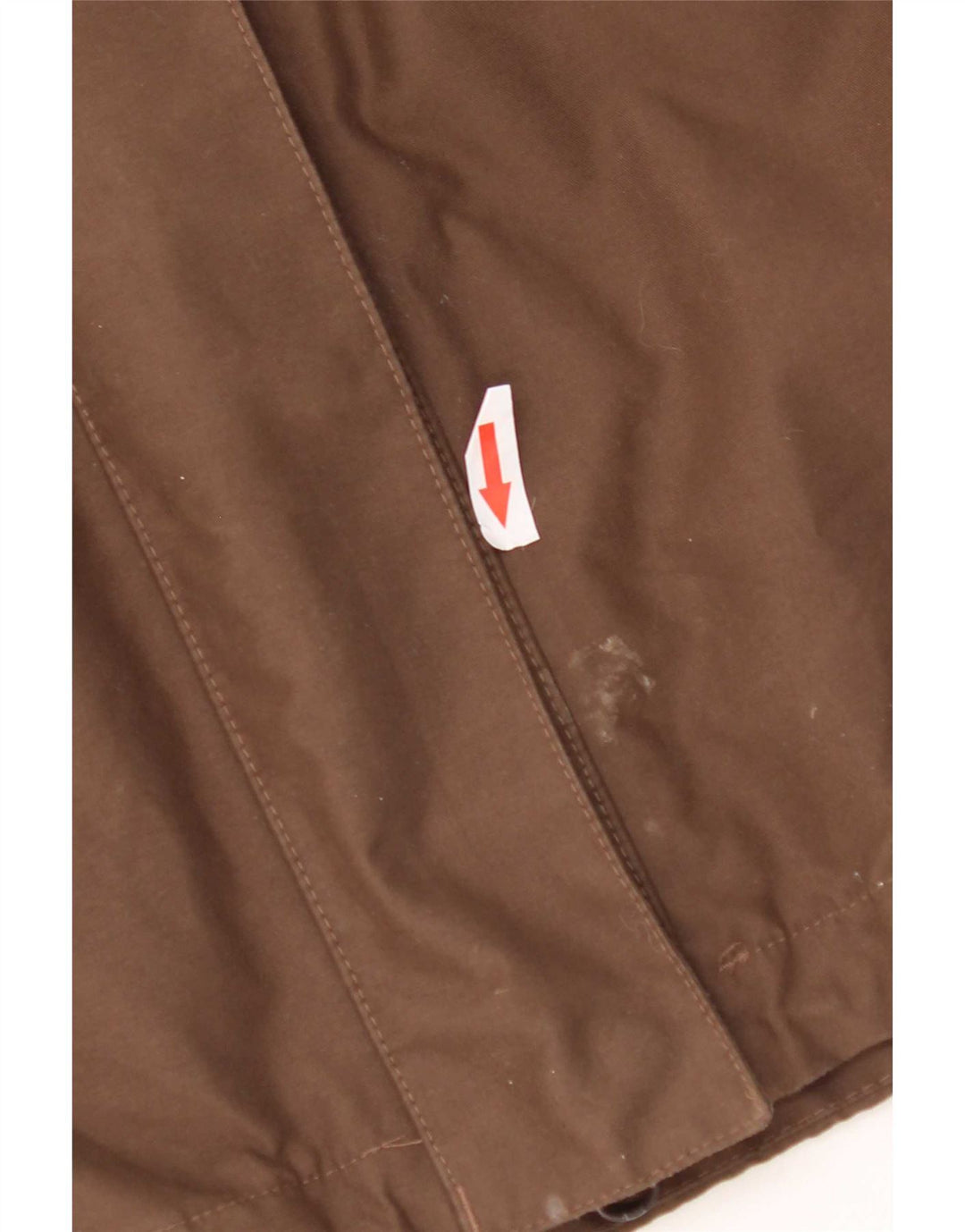 Jack Wolfskin Γυναικείο Jack Wolfskin με κουκούλα Parka UK 16 Large Brown Polyester