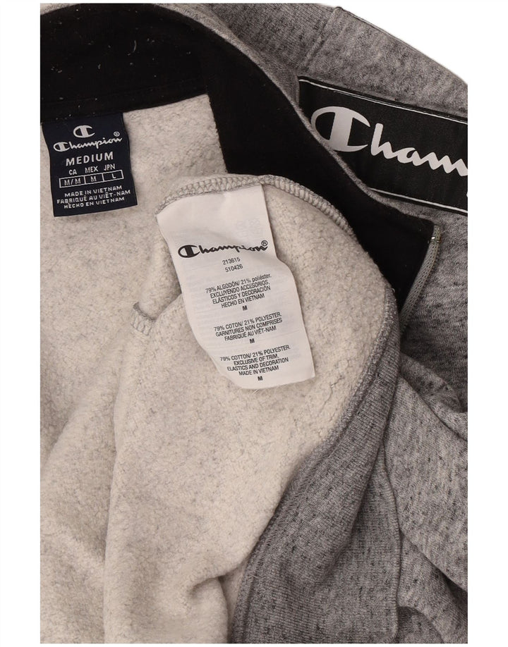 Ανδρική φόρμα Champion Graphic Top Jacket Βαμβακερό μεσαίο γκρι