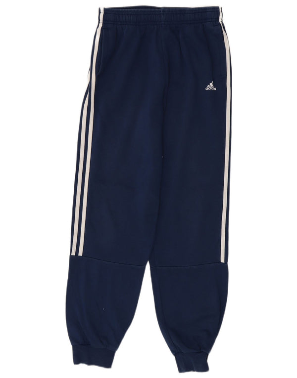 Adidas Boys αθλητική φόρμα παντελόνι Joggers 13-14 ετών Navy Blue Cotton