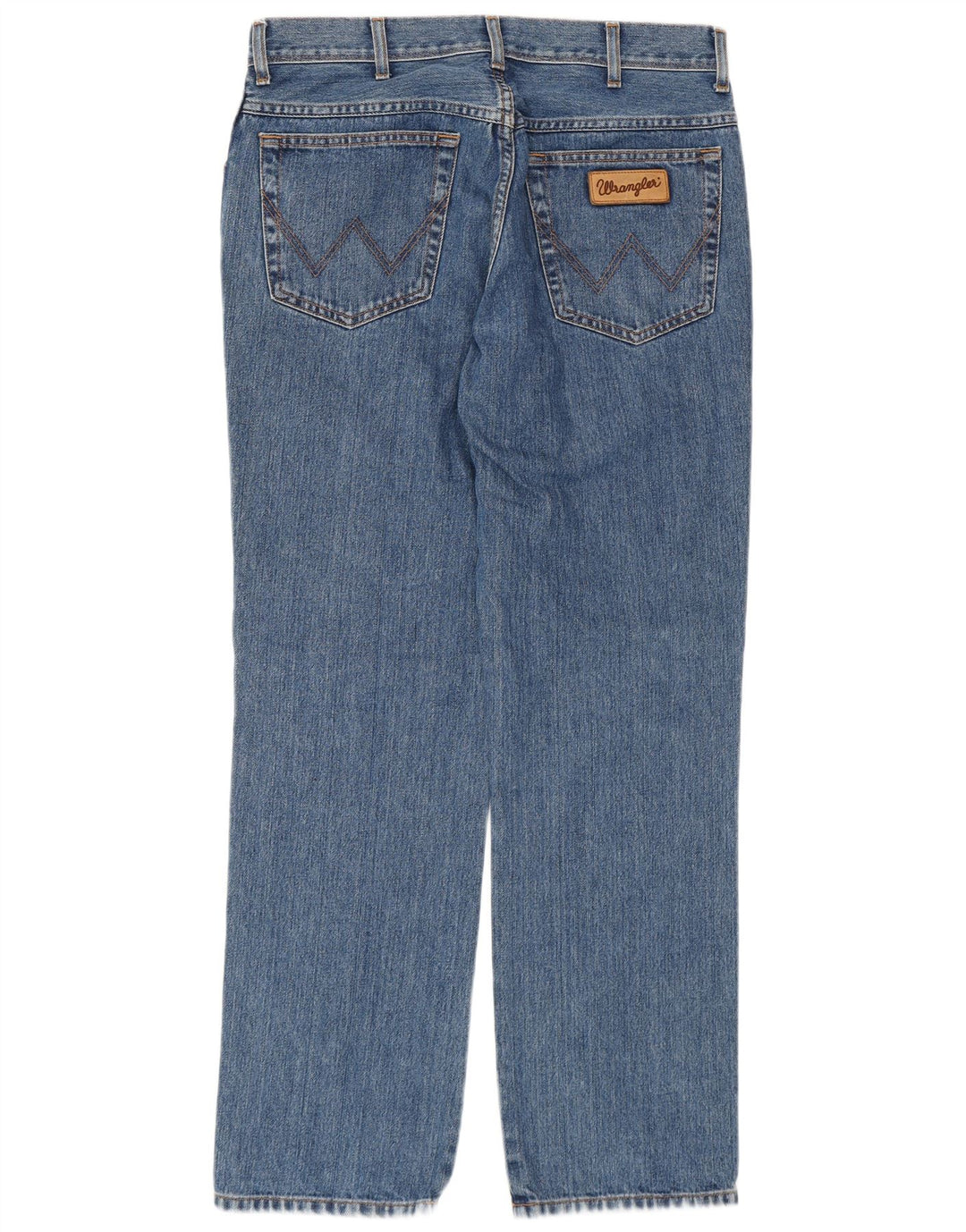 WRANGLER Ανδρικό Texas Straight Jeans W34 L32 Μπλε βαμβακερό
