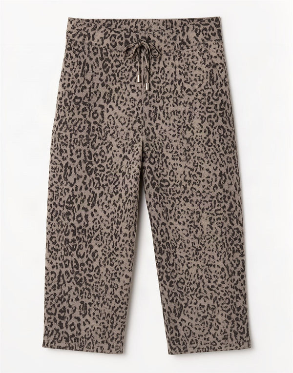 Marks & Spencer Γυναικείο Cropped Παντελόνι UK 10 Small W28 L23 Grey