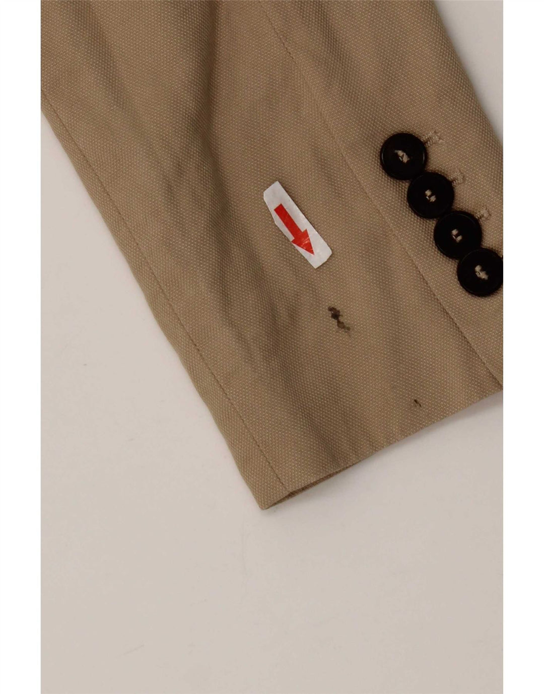 Zara Γυναικείο Μπουφάν Blazer UK 6 XS Μπεζ Lyocell
