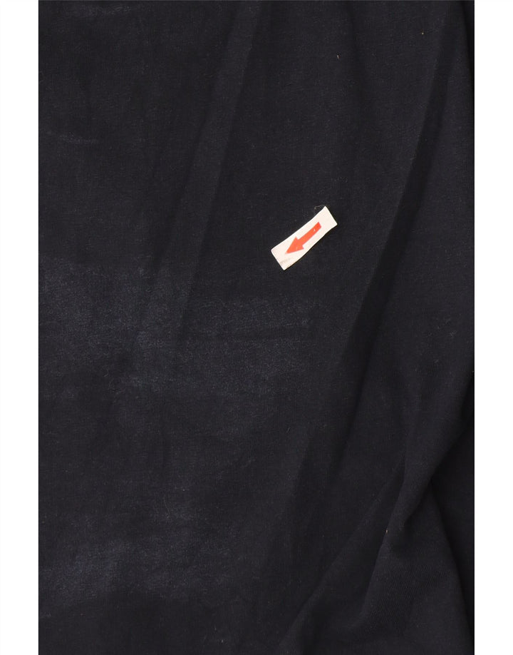 Ανδρικό T-Shirt Crew Clothing Top από μεσαίο μπλε ναυτικό βαμβακερό