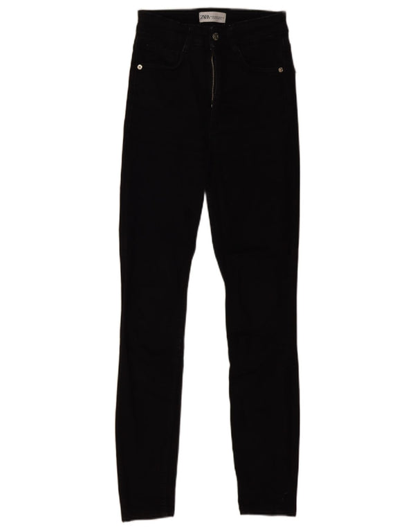 Zara Γυναικείο Skinny Jeans EU 34 2XS W24 L25 Μαύρο