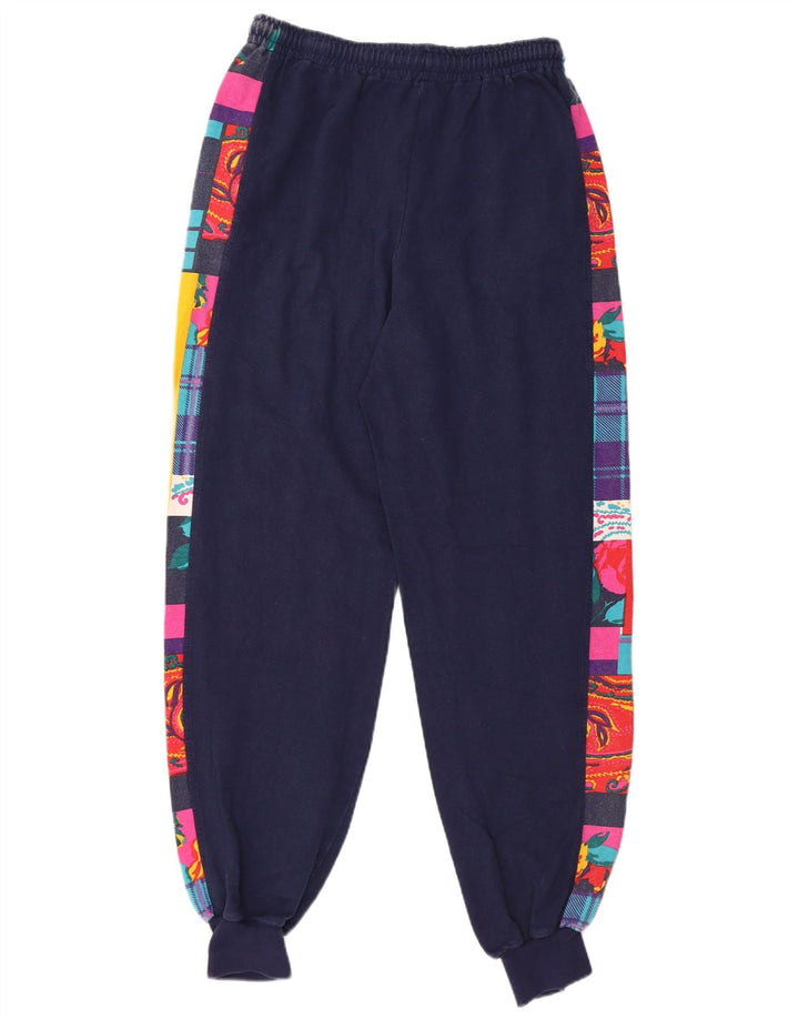 TRIGEMA Γυναικεία Ολόσωμη φόρμα UK 14 Medium Navy Blue Patchwork Βαμβακερό