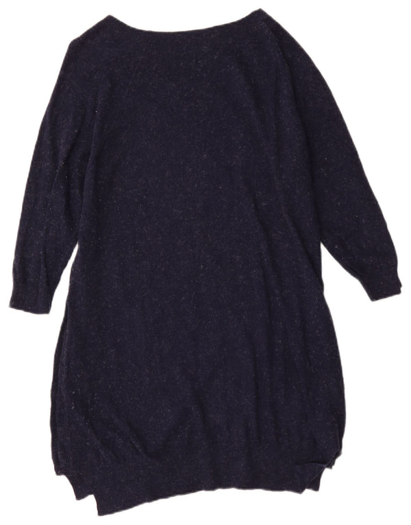 Fat Face Γυναικείο φόρεμα 3/4 μανίκια UK 12 Medium Navy Blue