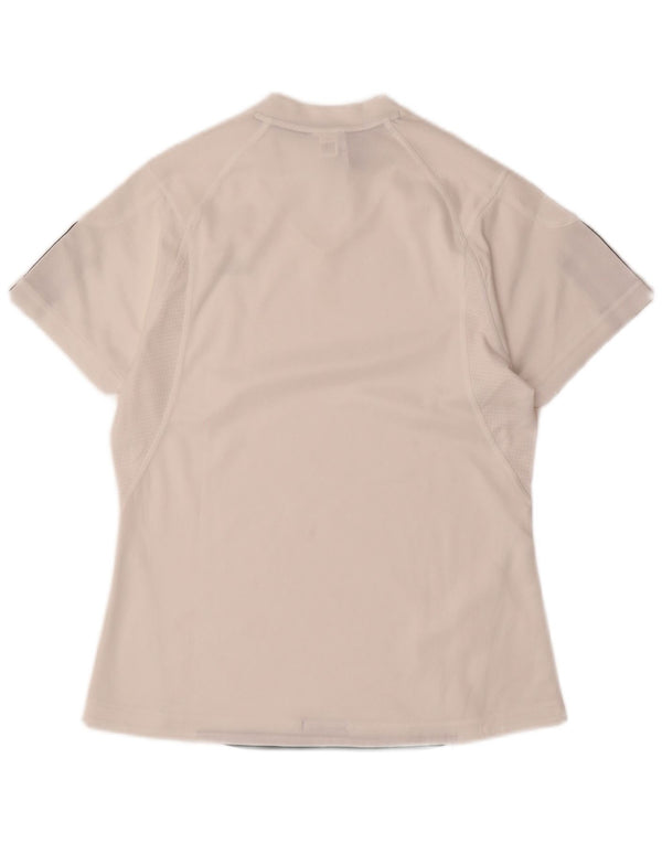 Γυναικείο μπλουζάκι ADIDAS Climacool Top 12 μεσαίου λευκού πολυεστέρα