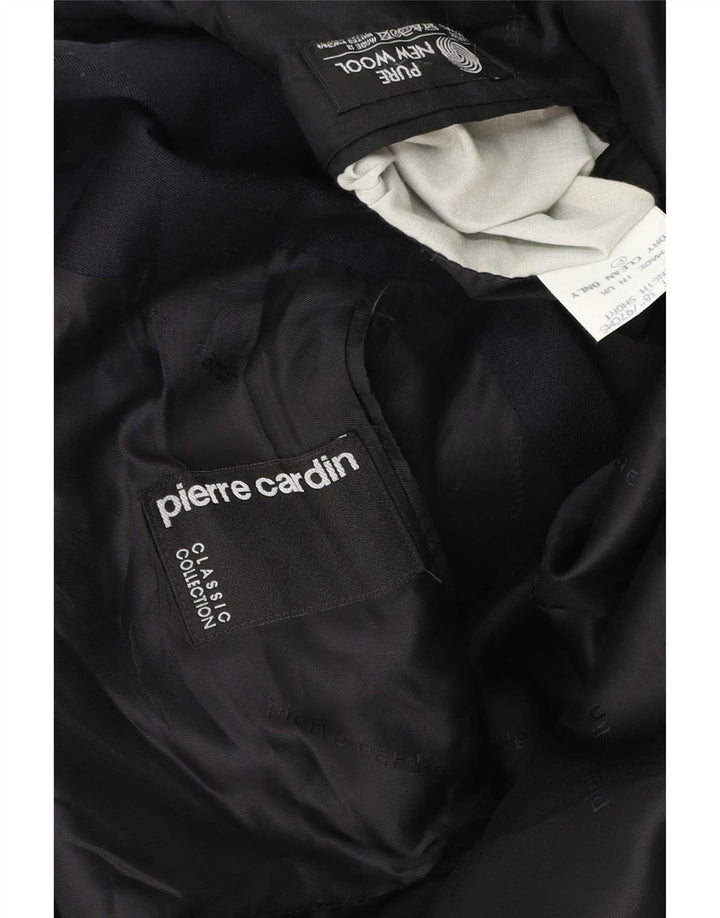 Pierre Cardin Ανδρικό σακάκι με διπλό στήθος UK 38 Medium Navy Blue