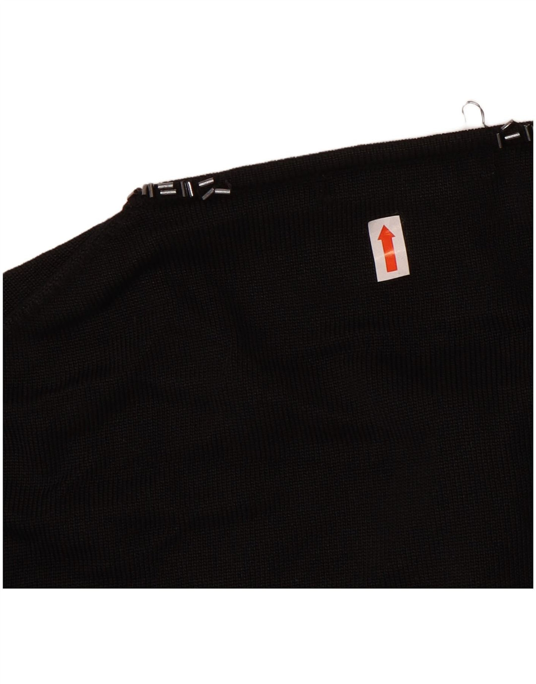 Marks & Spencer Γυναικείο πουλόβερ Crop Cardigan UK 12 Medium Black