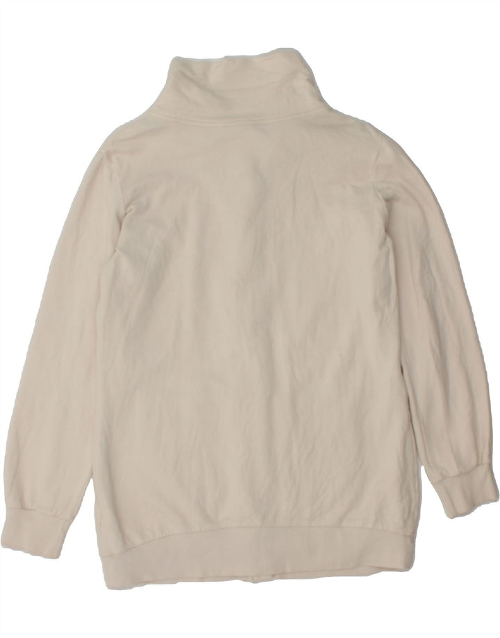 CHAMPION Womens Tracksuit Top Jacket UK 16 Large Off White Vintage Champion and Second-Hand Champion from Messina Hembry 