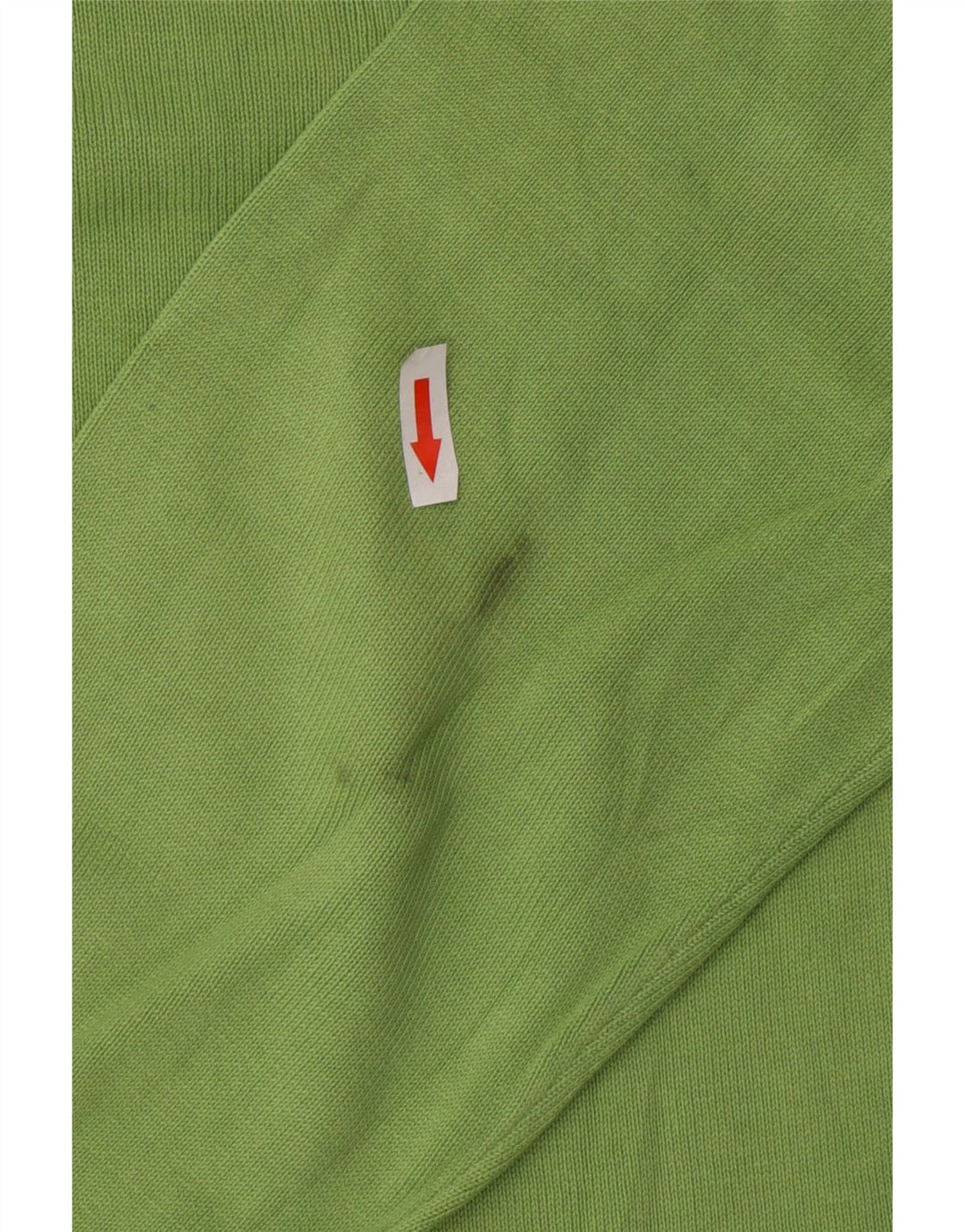 Ανδρικό πουλόβερ Zara Crew Neck Jumper Μεγάλο πράσινο βαμβακερό