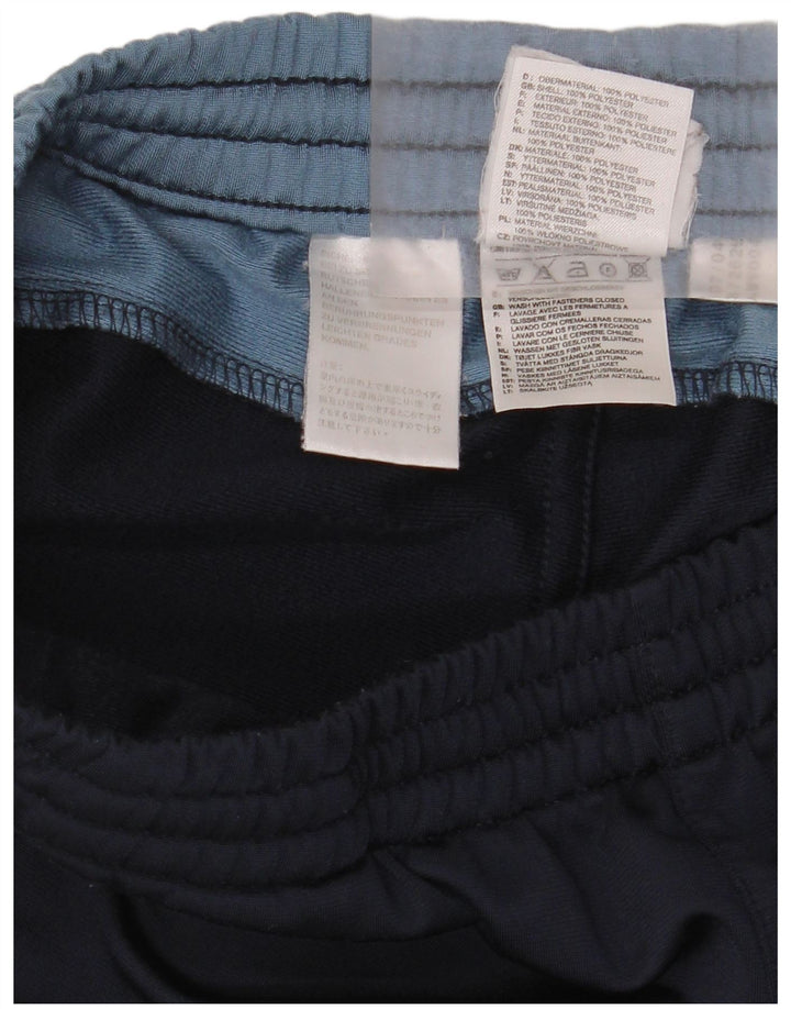 Ανδρική αθλητική φόρμα Adidas Μικρό μπλε Navy Colourblock Πολυεστέρας