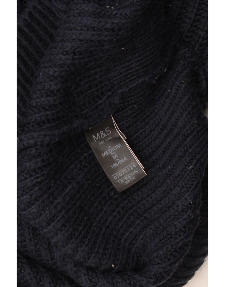Marks & Spencer Γυναικείο πουλόβερ μεγάλου μεγέθους UK 14 Medium Navy Blue