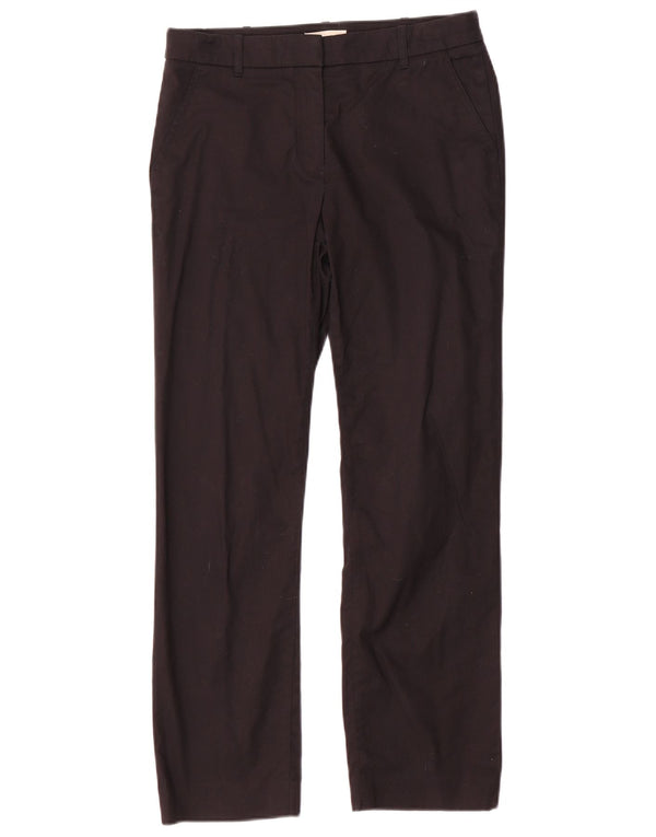 Hobbs Γυναικείο ίσιο παντελόνι Chino UK 8 Small W28 L28 Μαύρο βαμβακερό