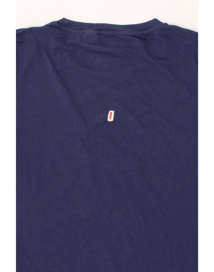 LEVI'S Mens Graphic T-Shirt Top Small Navy Blue Vintage Levi's and Second-Hand Levi's from Messina Hembry 