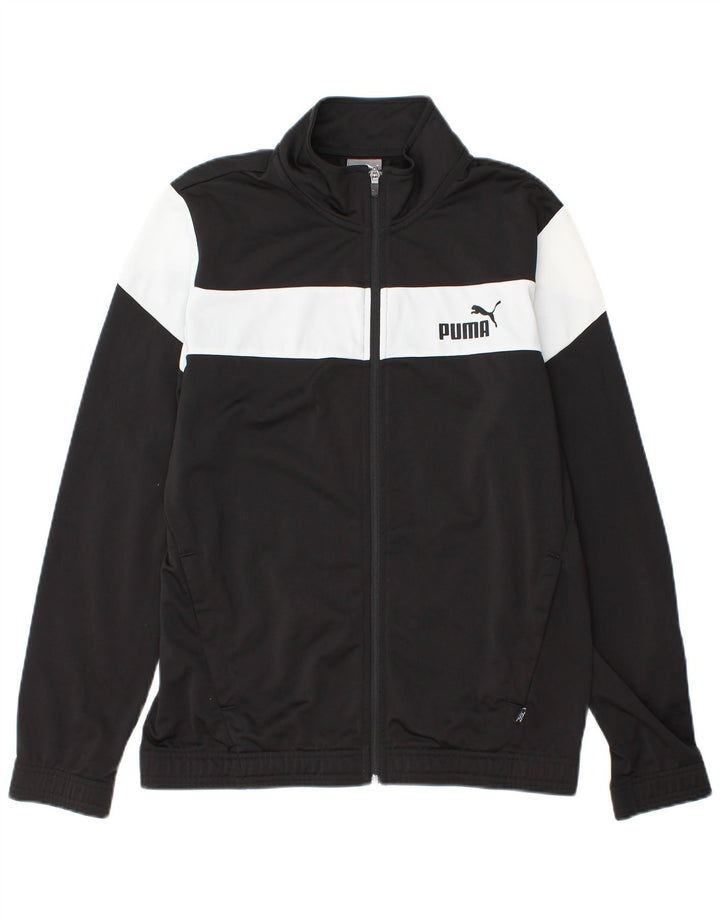 Ανδρική φόρμα PUMA Top Jacket Small Black Colourblock Polyester
