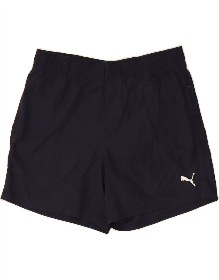 PUMA Mens Sport Shorts XL  Navy Blue Vintage Puma and Second-Hand Puma from Messina Hembry 