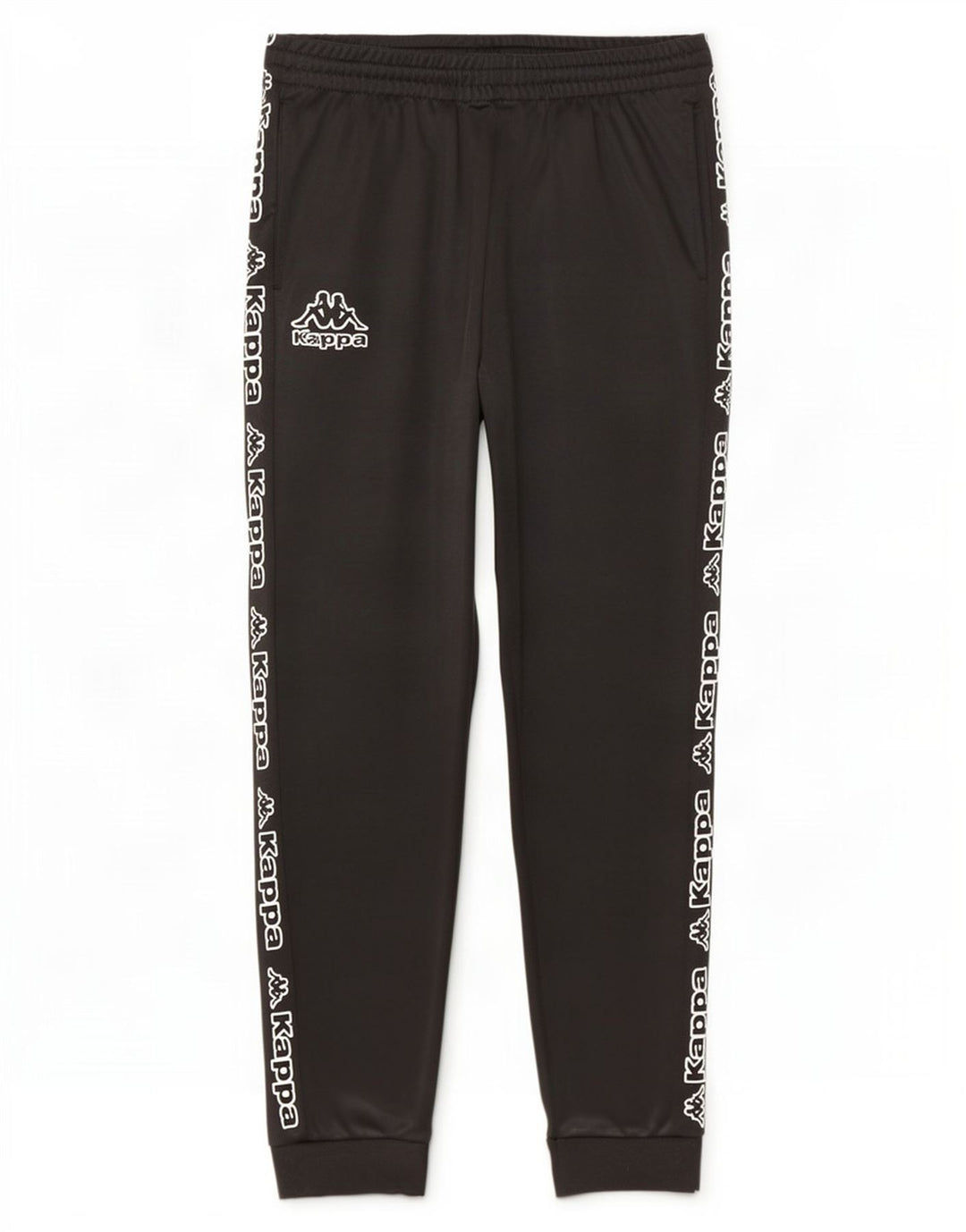 Kappa Ανδρική φόρμα γραφικής φόρμας παντελόνι Joggers μεγάλο μαύρο πολυεστέρα