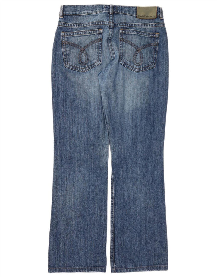 Calvin Klein Γυναικεία Bootcut Jeans W31 L30 Blue Cotton