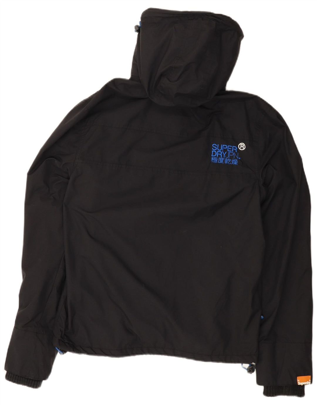 Superdry Mens The Windcheater Graphic Windbreaker Jacket UK 36 Small Black