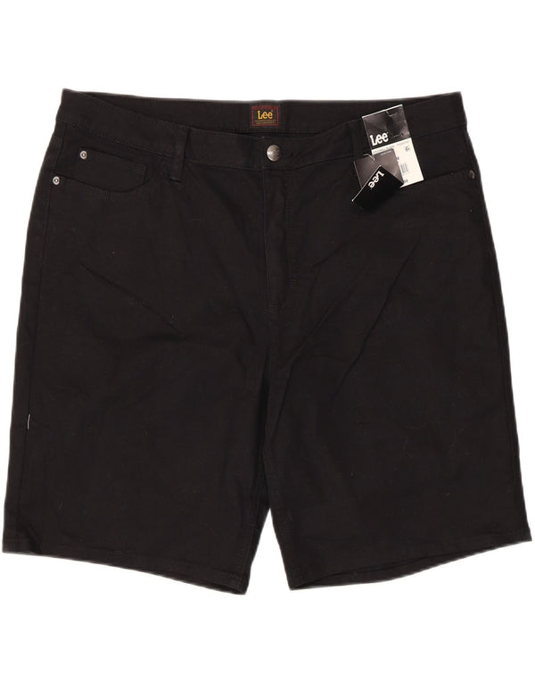 Lee Womens US 20 3XL W40 Μαύρο βαμβακερό