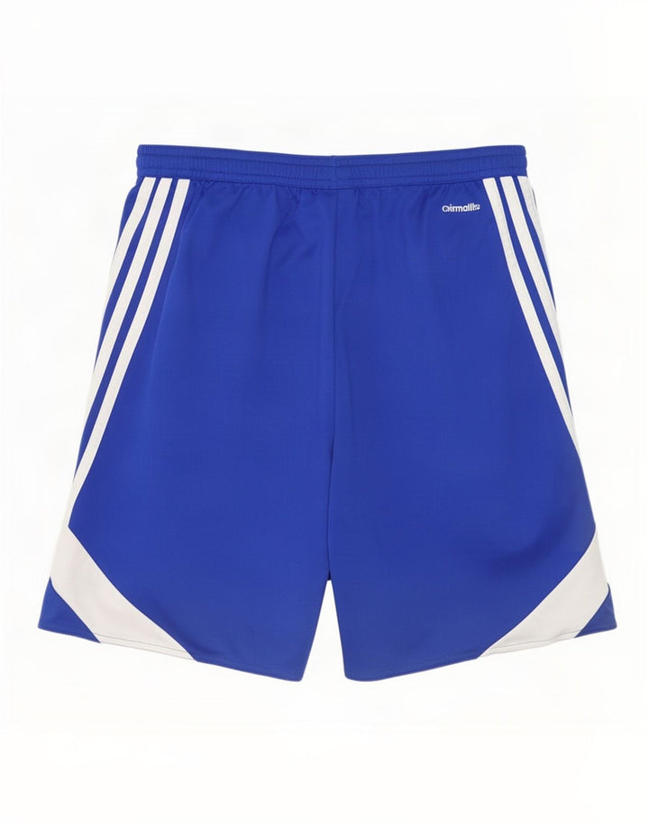 Ανδρικό αθλητικό σορτς Adidas Climalite με μεσαίο μπλε χρώμα πολυεστέρα