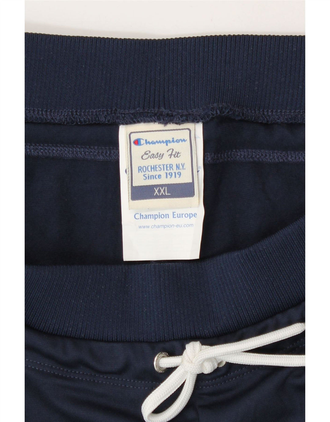 Champion Womens Easy Fit αθλητική φόρμα παντελόνι UK 20 2XL Navy Blue Polyester