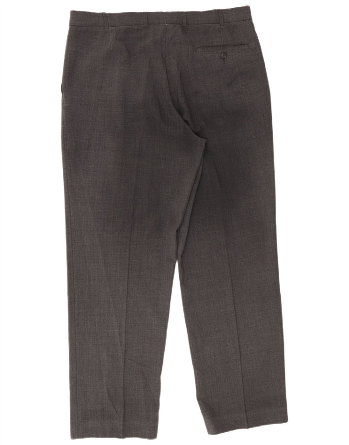 Ανδρικό παντελόνι με καρφίτσα Marks & Spencer W34 L28 Γκρι