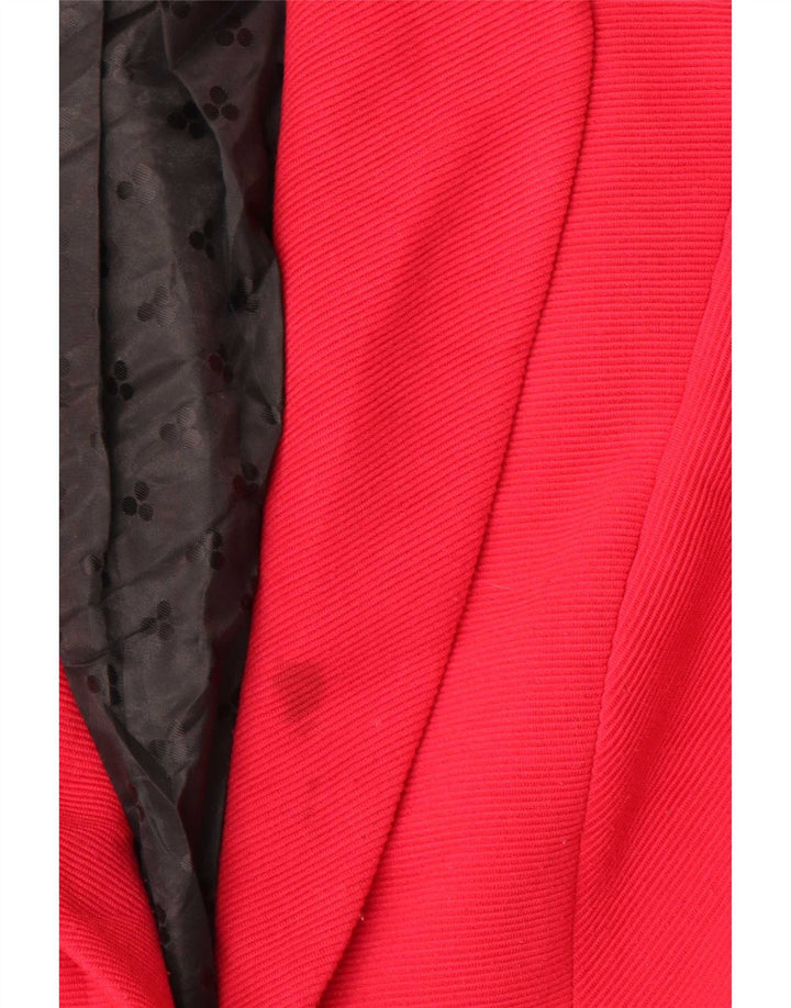 Marks & Spencer Γυναικείο Μπουφάν Blazer UK 18 XL Κόκκινο Πολυεστέρας