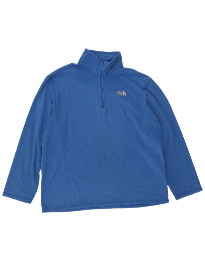 THE NORTH FACE Ανδρικό φερμουάρ Fleece Jumper XL Blue Polyester
