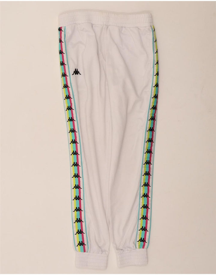 Ανδρική φόρμα γραφικής Kappa Παντελόνι Joggers Small White