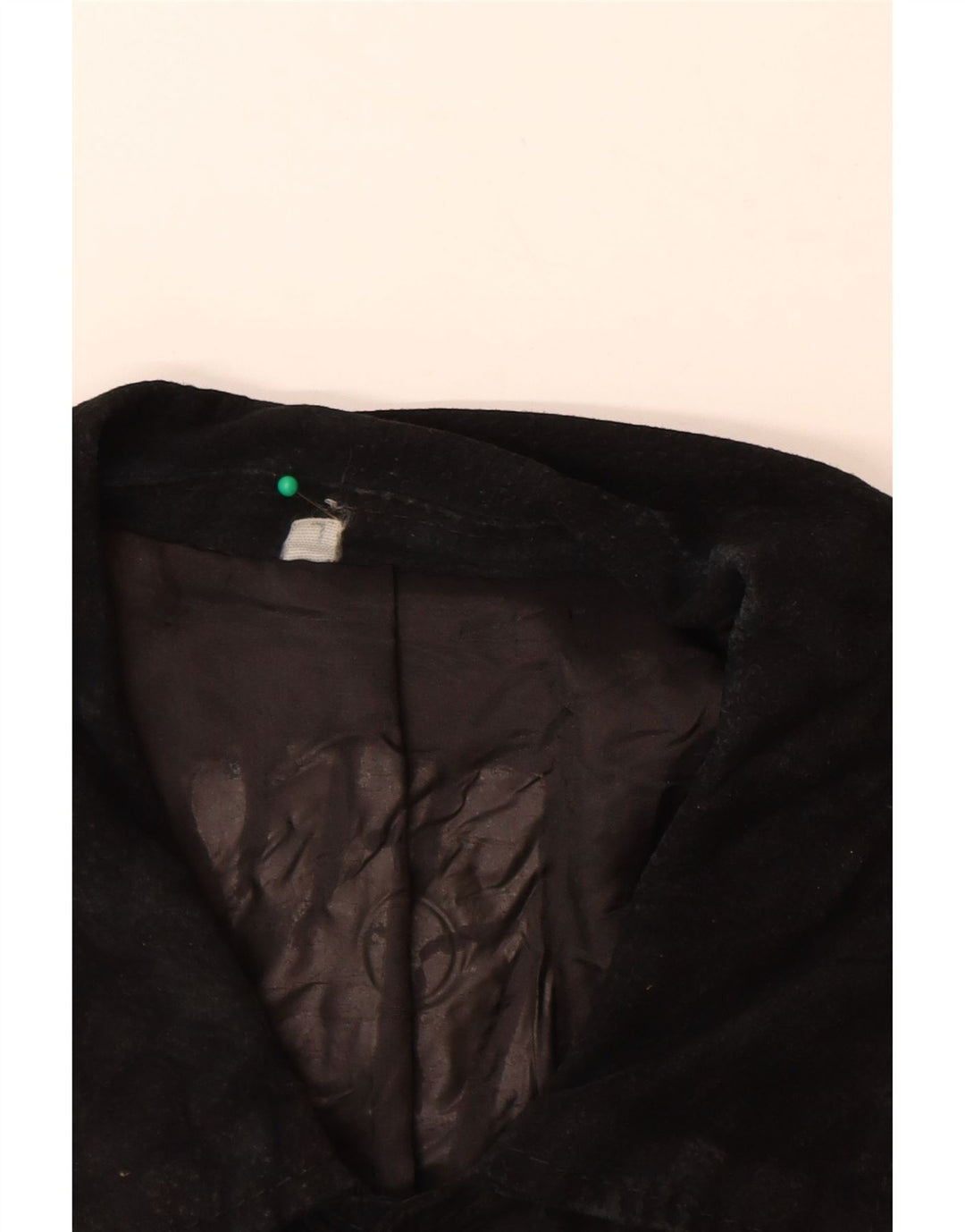 Ανδρικό Suede Jacket VINTAGE UK 40 Large Black