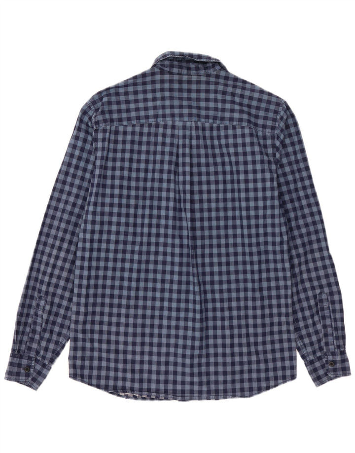Jack & Jones Ανδρικό πουκάμισο Slim Fit Medium Blue Gingham