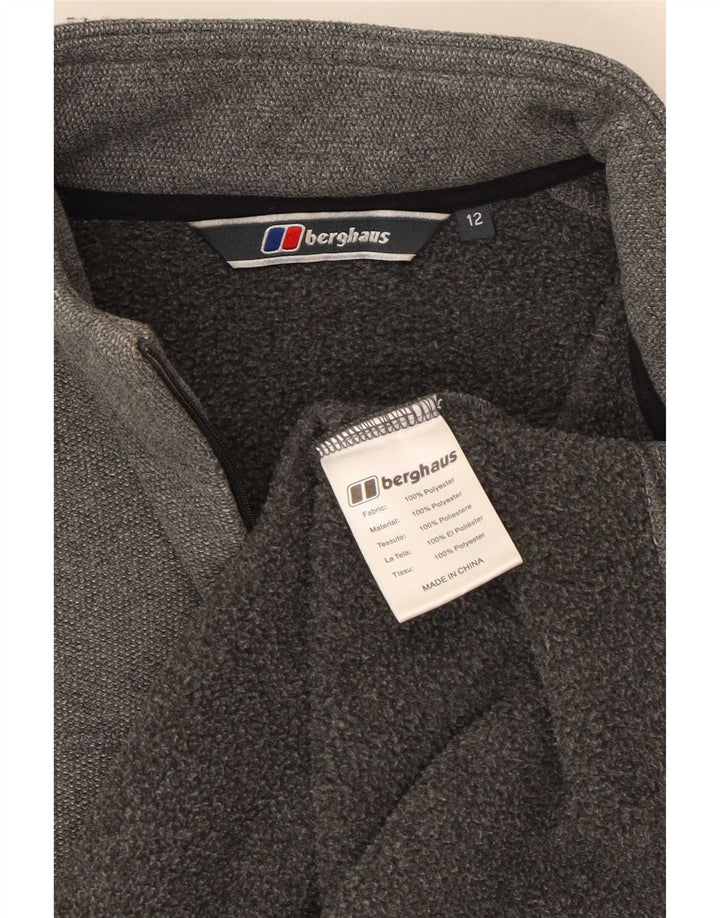 Γυναικείο φούτερ Berghaus με φερμουάρ Jumper UK 12 Medium Grey Polyester