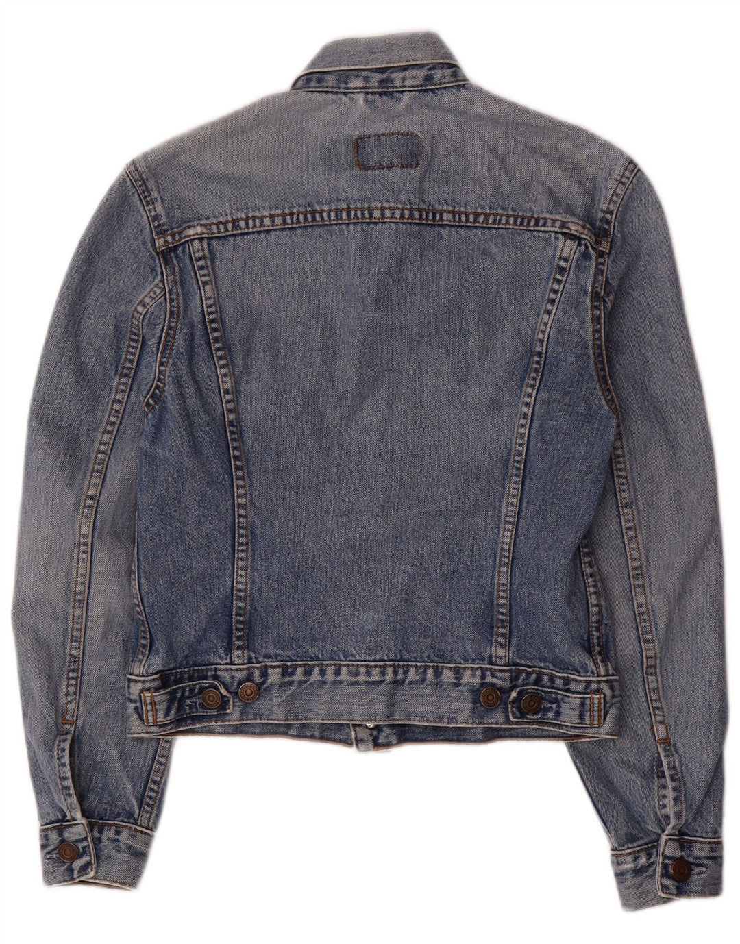 Γυναικείο τζιν μπουφάν Levi's UK 10 Small Blue Cotton