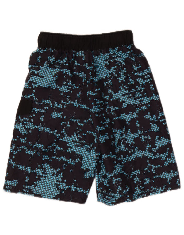 Γραφικά αθλητικά σορτς Adidas Boys 8-9 ετών Small Blue Geometric Sports