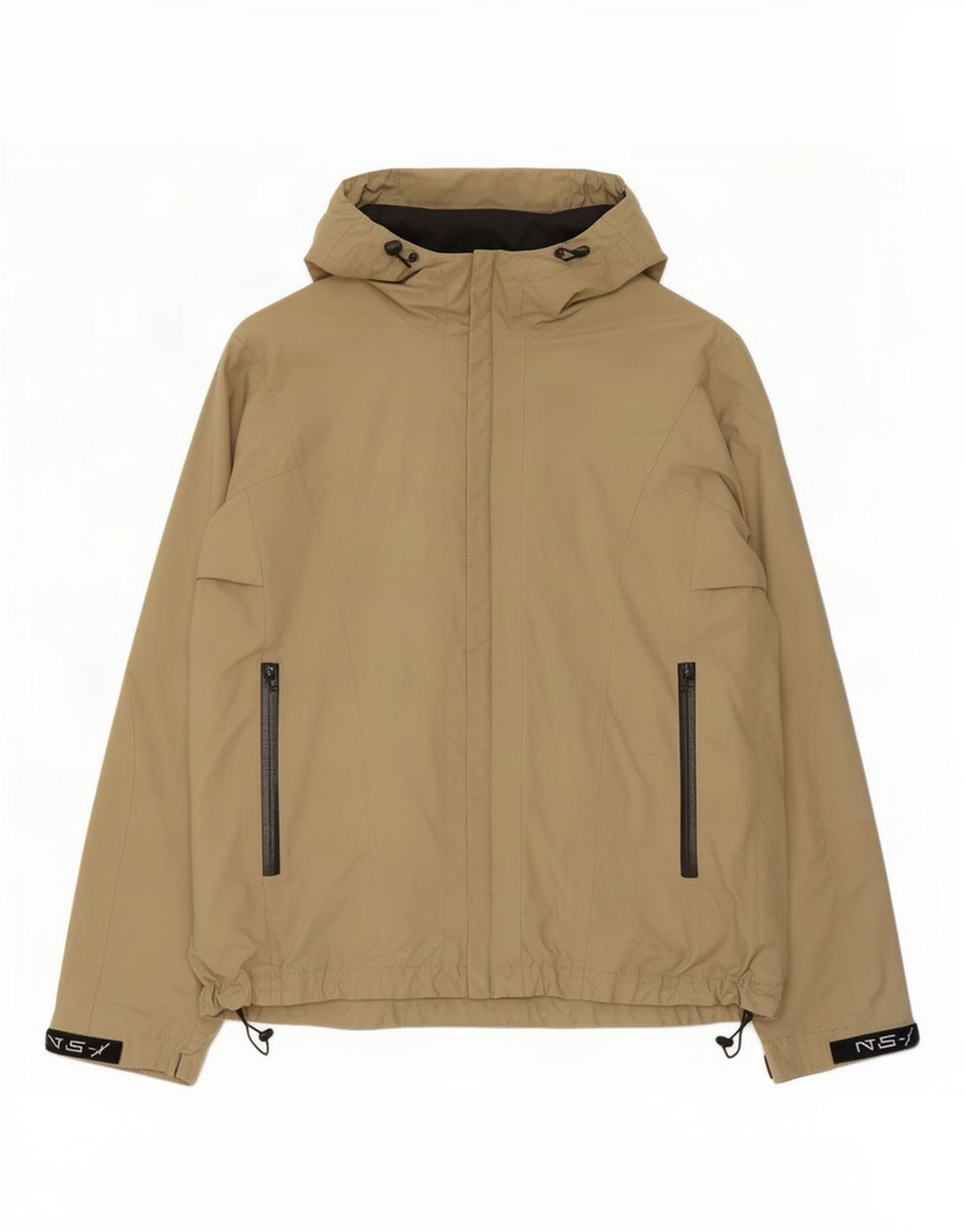 Ανδρικό μπουφάν βροχής με κουκούλα North Sails UK 42 XL Beige Polyamide