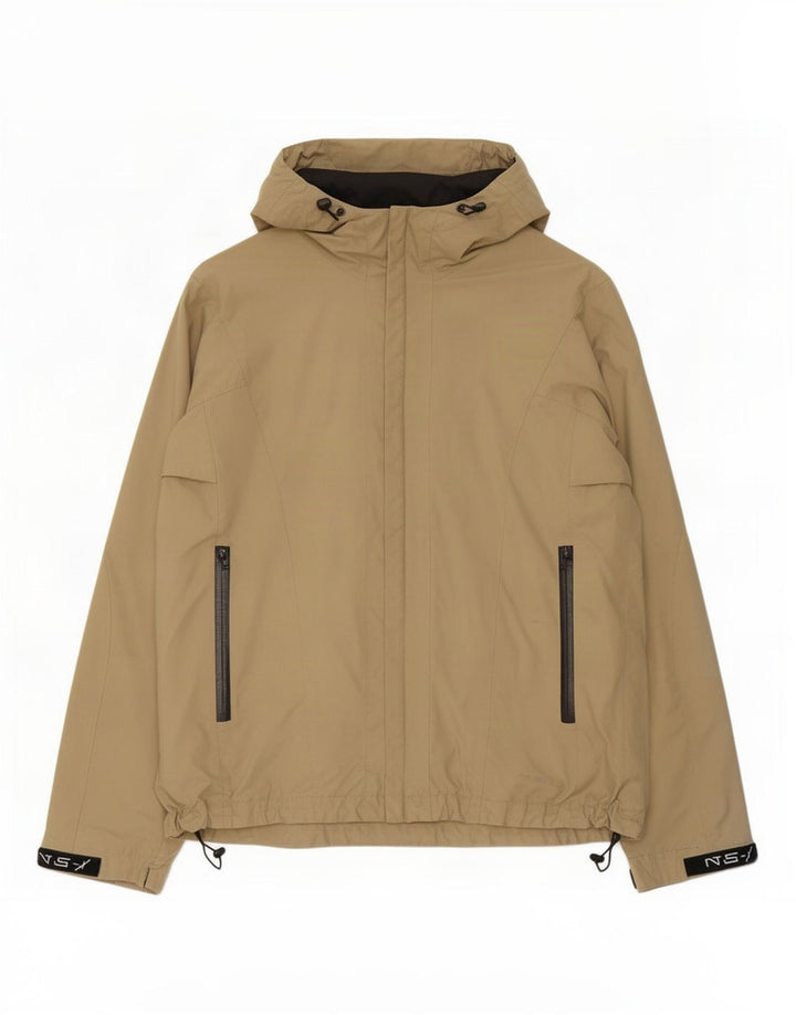 Ανδρικό μπουφάν βροχής με κουκούλα North Sails UK 42 XL Beige Polyamide